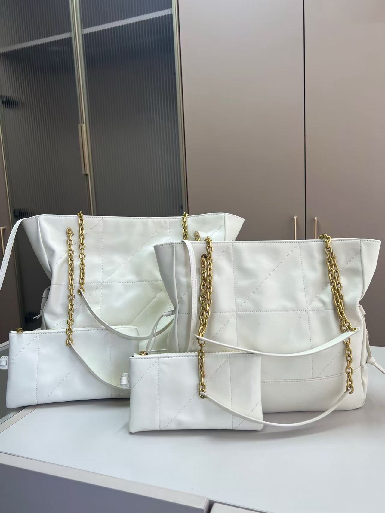 Yjamie Qadın Çiynində Çanta - Zərif Dəri Tote Modeli