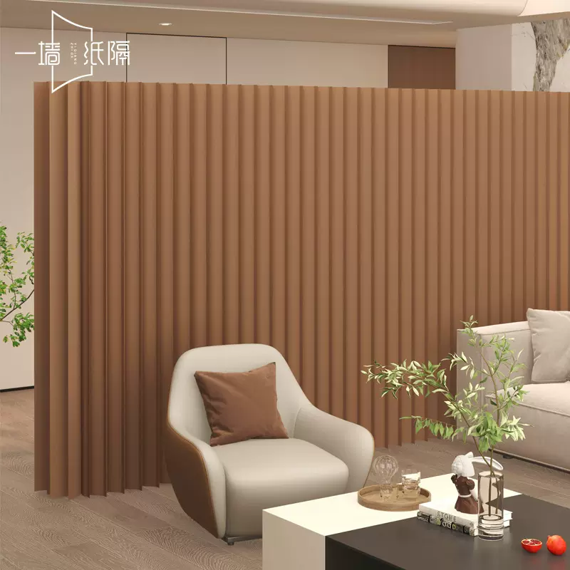 屏风隔断移动墙办公室客厅分隔挡板墙商用折叠多功能直播间背景墙