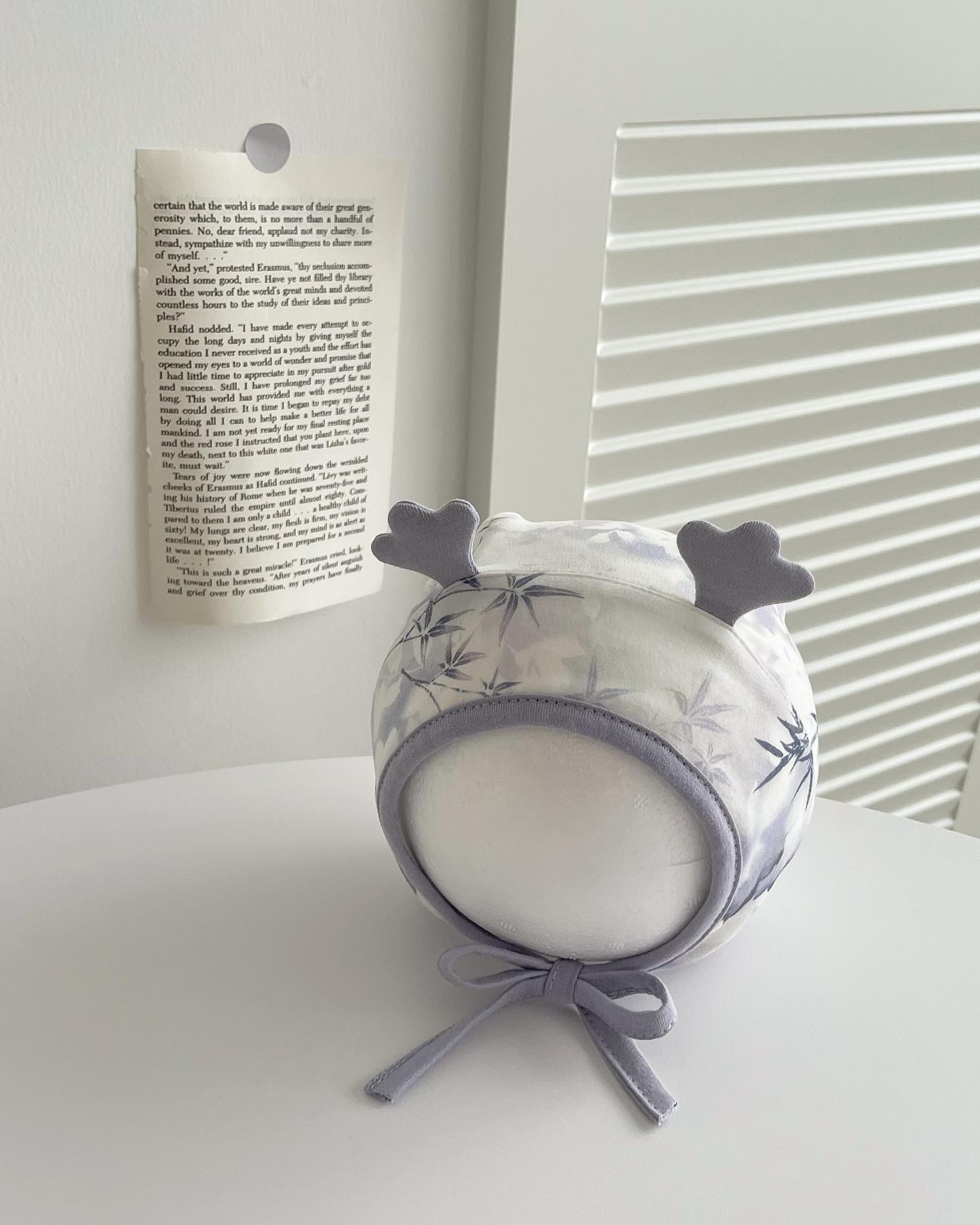 Bamboo ear protection hat-mo (100% cotton)