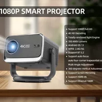 Новый 360° гимбал Android 13 проектор, лазерный проектор P20PRO Smart TV