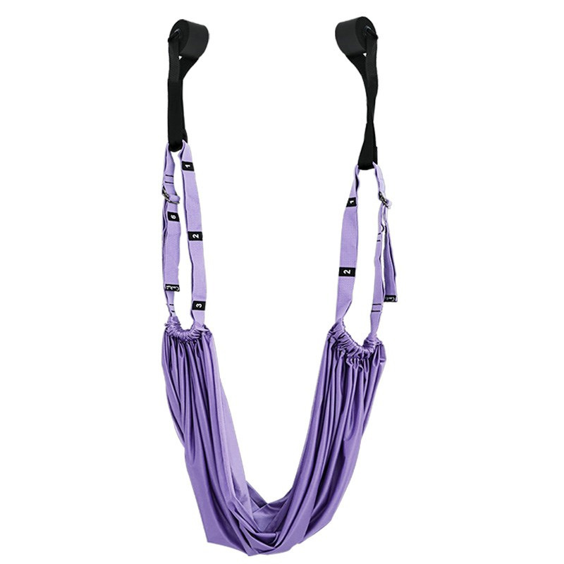 Dispositivo de tensión de cintura inferior aérea yoga fitness una palabra caballo entrenamiento hogar puerta portátil espalda curvado dispositivo auxiliar invertido