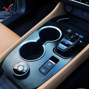 Nissan Qijun 21-22 üçün mərkəzi ötürücü fincan tutacağı elektrokaplama dekorativ parlaq çərçivə