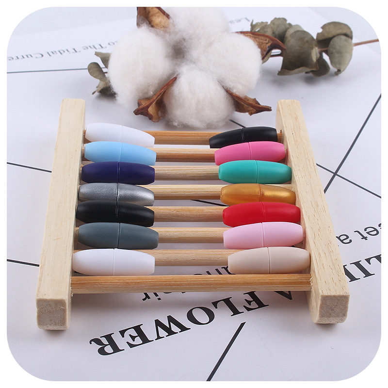 Amazon Comercio exterior nuevo bebé suministros collar hebilla de plástico botón DIY collar pulsera accesorios de joyería