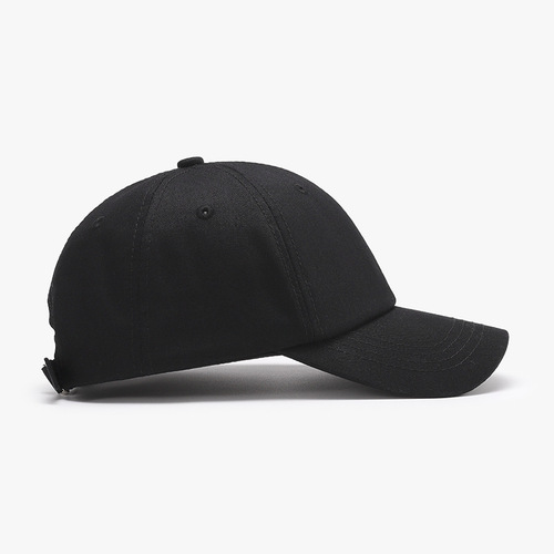 Spring and summer outdoor bare board black men's and women's unisex soft top baseball cap fashionable breathable cross-border European and American baseball cap