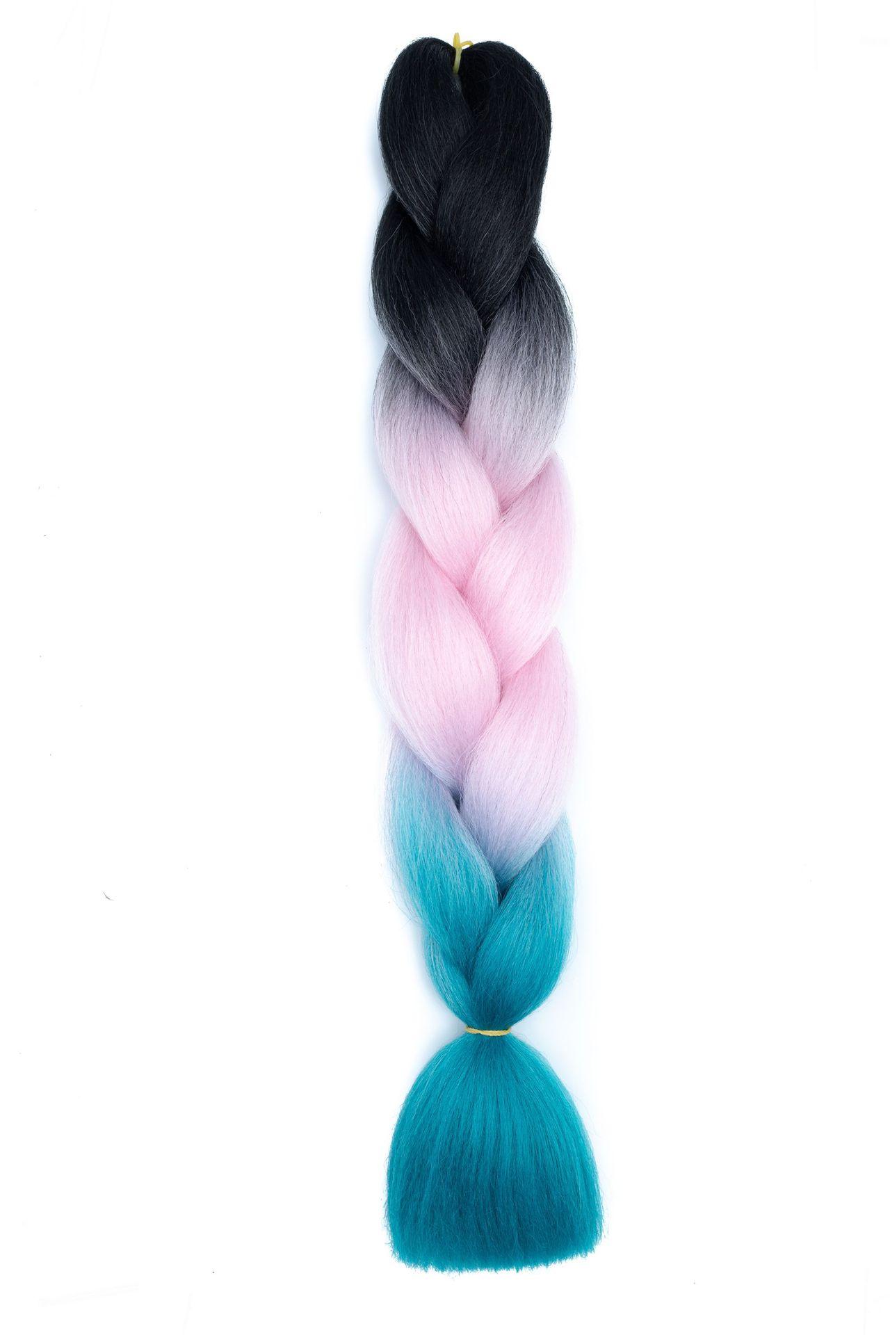 Trenza africana de colores para extensiones