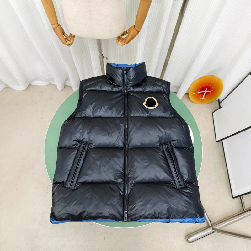 Mengkou 2025 Autumn and Winter Sumi Do New Stand-Up Collar down Large Label Classic Vest for Men and Women Mengkou 2025 Autumn and Winter Sumi Do New Stand-Up Collar down Large Label Classic Vest for Men and Women