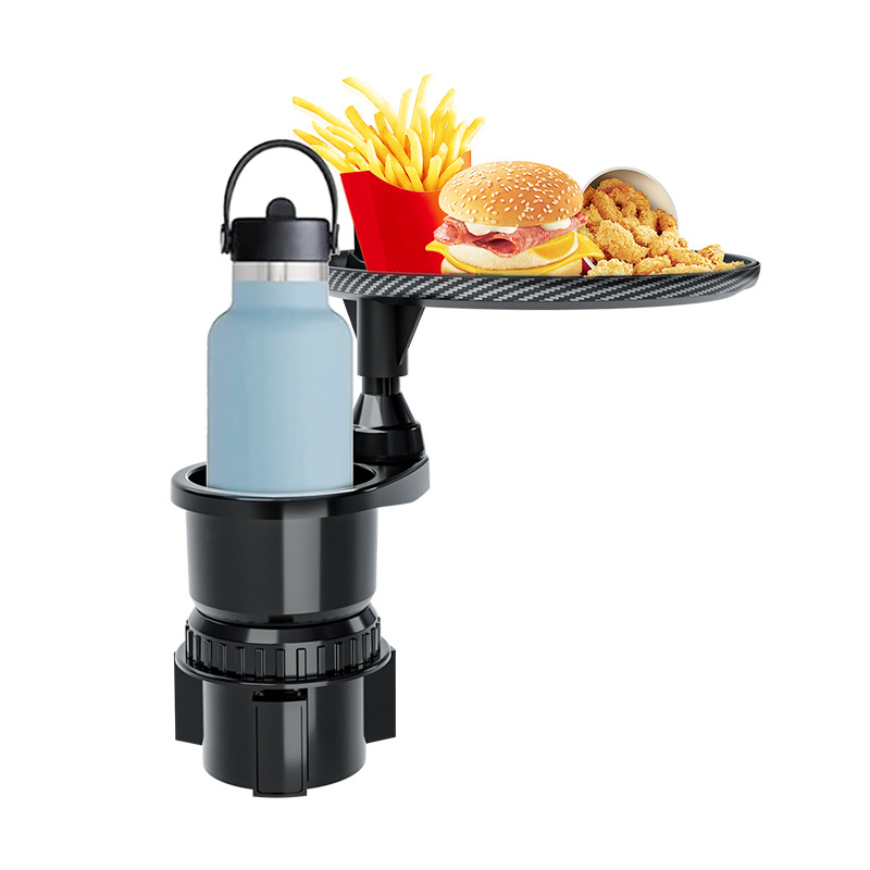 Nuevo estante de la taza de la bandeja del automóvil transfronterizo estante de la comida multifuncional soporte del teléfono móvil estante de la bebida del automóvil al por mayor