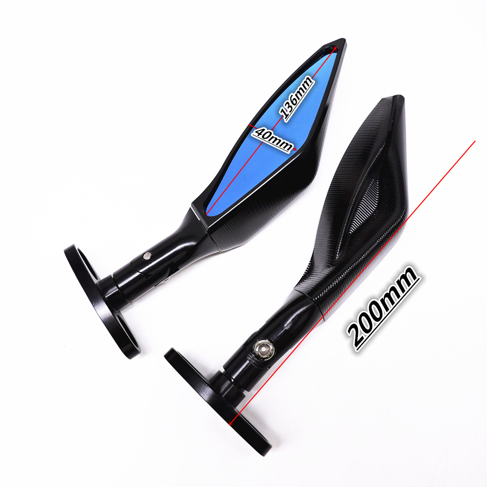 Suitable for Cbr F4 F4I/Rc51/ Rvt1000 Dd250E Adjustable Rotating Motorcycle Rearview Mirror
