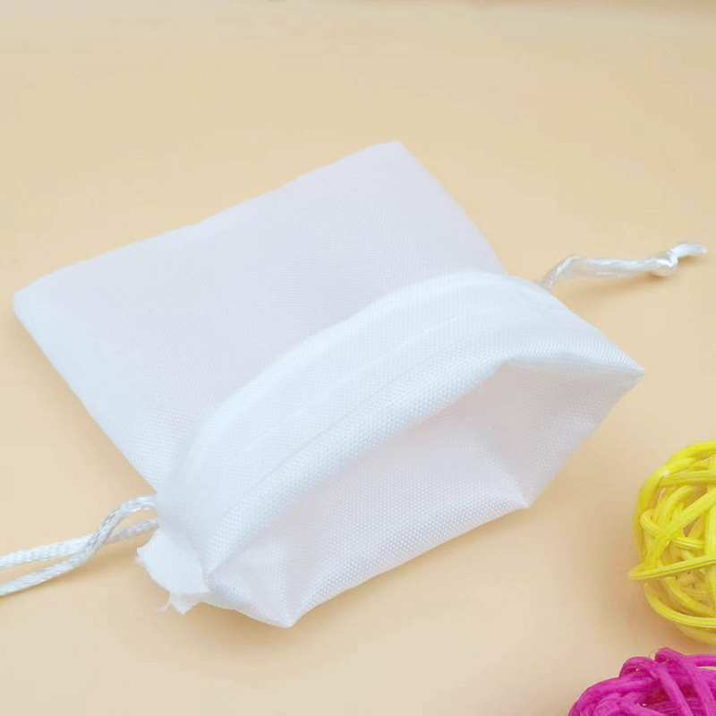 新款涤纶抽绳防尘袋 充电宝 蓝牙耳机 U盘迷你音响收纳袋可印LOGO