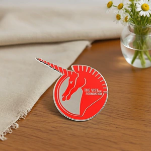 Best Foundation Logo Enamel Pin Mobile Suit Gundam Unicorn Badge Sci-Fi Animation Peripheral