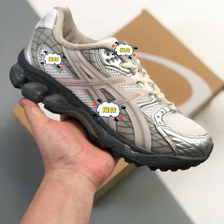 Asics GEL-NIMBUS 10.1 Non-slip Wear-resistant Running Shoes Casual Sports Shoes Unisex Retro Dad Shoes
