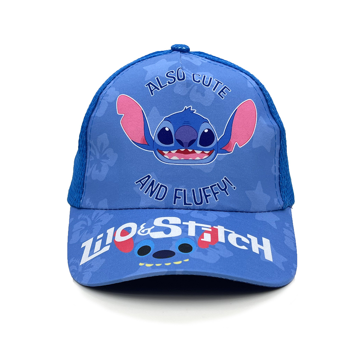 스타일 6 블루 메쉬 모자