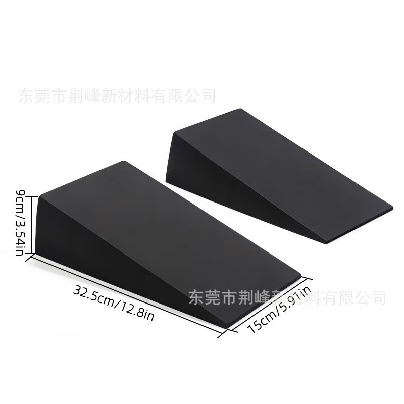 泡沫瑜伽辅助EVA深蹲举重缓冲拉筋斜板斜坡踏板斜面三角瑜伽斜砖|undefined