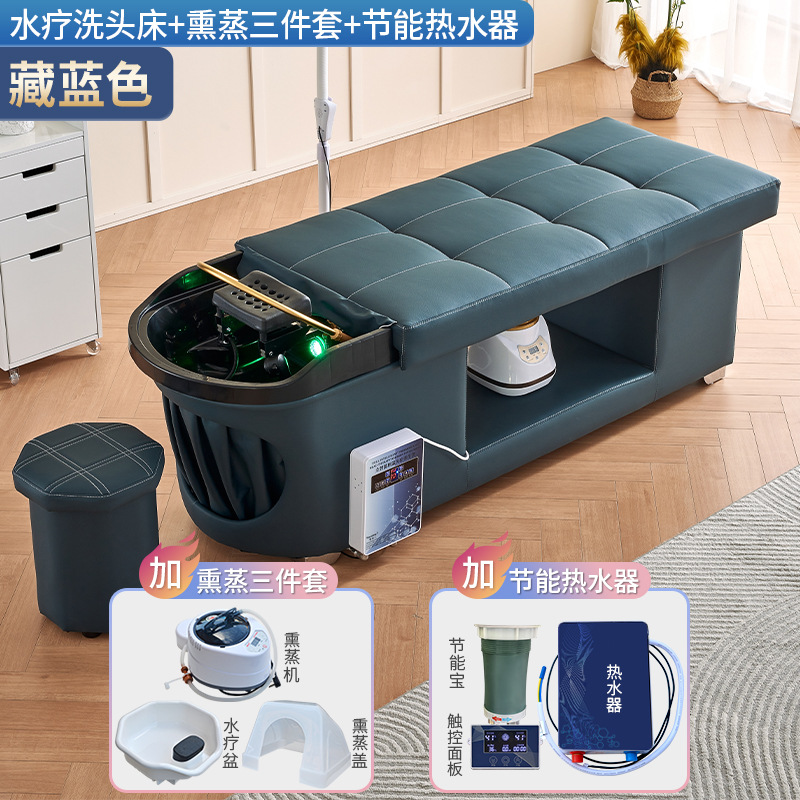 Azul oscuro + CIRCULACIÓN DE AGUA + calentador de agua + Fumigación