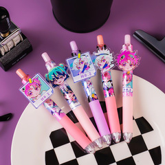 Cute cartoon animated pencils, creative automatic pens for primary school students, children's drawing pencils, learning supplies