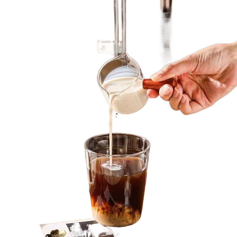 Coffee glass concentrated extract scaled