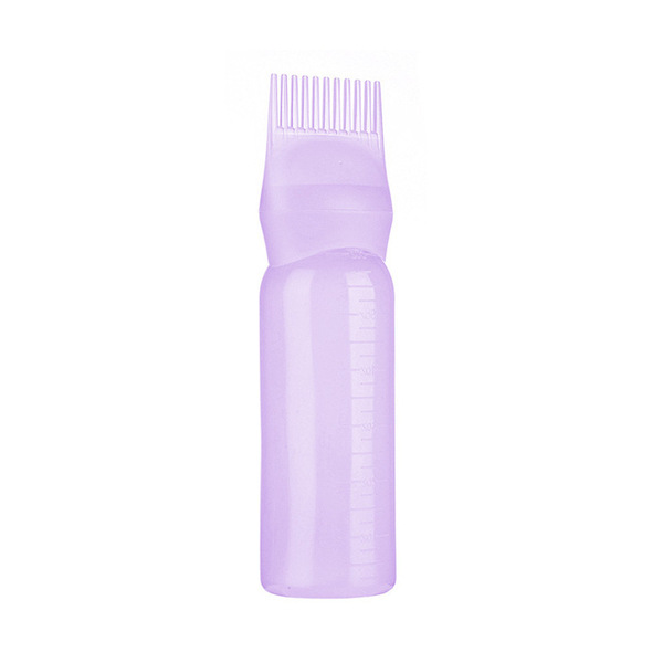 Cross-border makeup extrusion dye cream bottle hair dye shampoo…