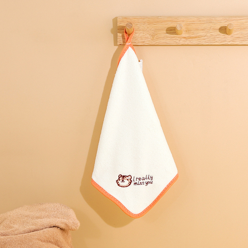 Toallas cuadradas absorbentes de coral gruesas para bebés, toallas de saliva para bebés, toallas faciales para niños, toallas de limpieza de manos, toallas de lavado de pedo