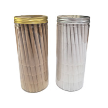 200支罐装喇叭形空管手卷纸110mm慢燃纸预卷纸跨境TEMUshein亚马