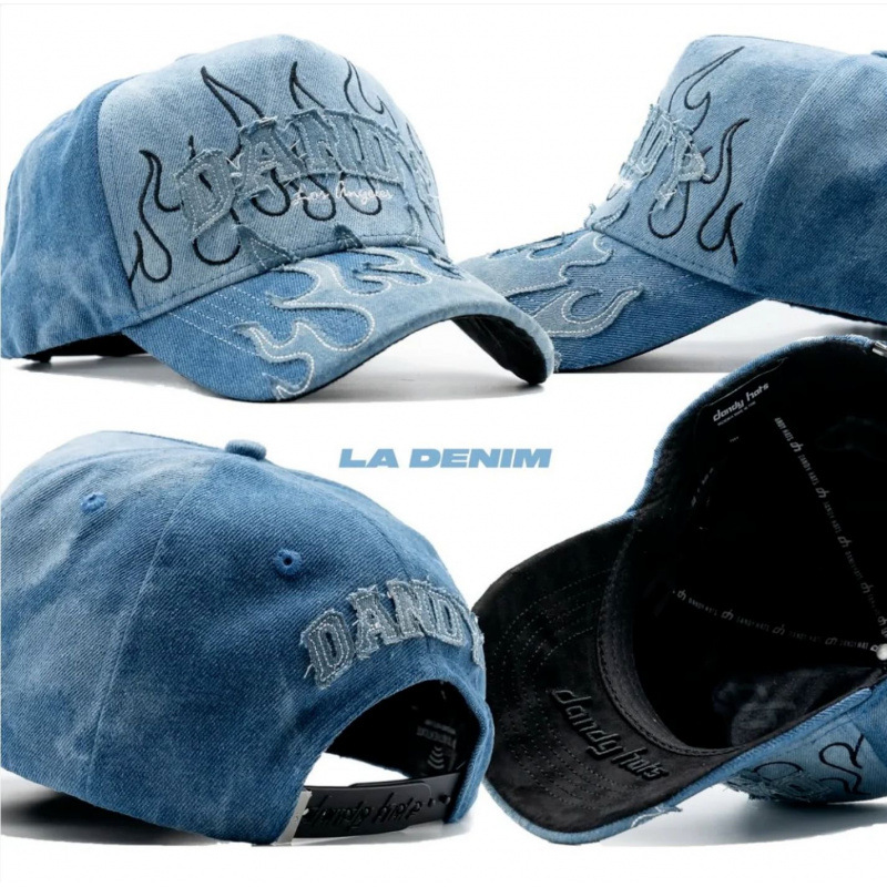Tendencia transfronteriza hip hop Dandy Dandy sombrero con letras de diamante sombrero de pato doblado a lo largo del sombrero de béisbol image 36