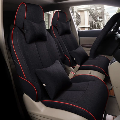Universal Car Seat Cushion, Special | Modelə uyğun (Original) oturacaq örtükləri - spx-gentleman-black-five-seater-deluxe-edition-11