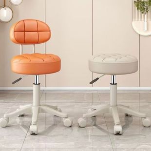 New Beauty Lift Round Chair Rental House Barber Shop Chair Home Student Special Chair Backrest Children's Chair