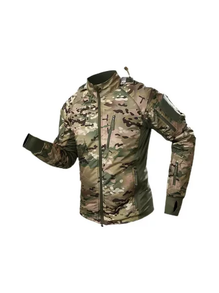 Autumn and Winter Outdoor Lightweight Tactical Jacket with Multiple Pockets and Hidden Hood Uaf Coat