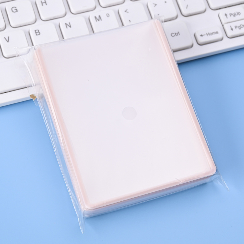 B8 recubierto PVC duro tarjeta caso Gu Ka ES Polaroid pld3 pulgadas 4 pulgadas 6 pulgadas pequeña tarjeta transparente almacenamiento caja de goma dura