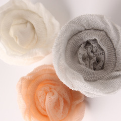 5號嬰兒長筒襪夏季網眼寶寶防蚊大腿襪 玻璃絲鏤空冰絲過膝襪