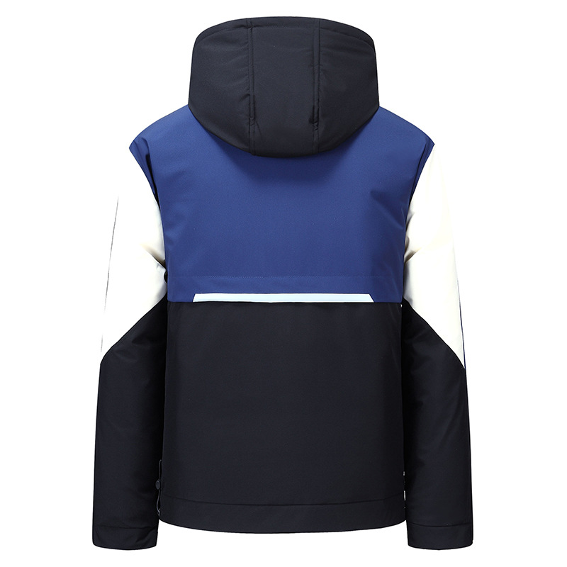2024 nuevo invierno ocio cálido colorado grueso algodón ropa de hombre pareja joven chaqueta chaqueta ropa de hombre