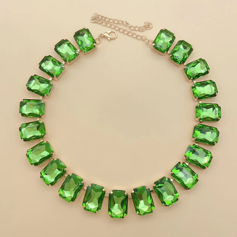 1 Piece Quantity Street Occasion Lady U Shape Copper Necklace In Bulk