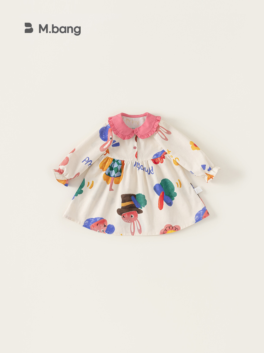 Youbao ropa para niños vestido para niños verano delgado niña dibujos animados graffiti falda chaleco de bebé falda sin mangas