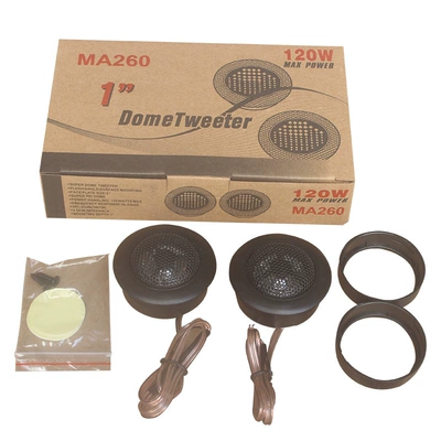 Car horn/tweeter Car Small Tweeter Head Audio - price-of-a-pair-of-tweeters-with-speaker-cable-3m-dual-speakers-universal