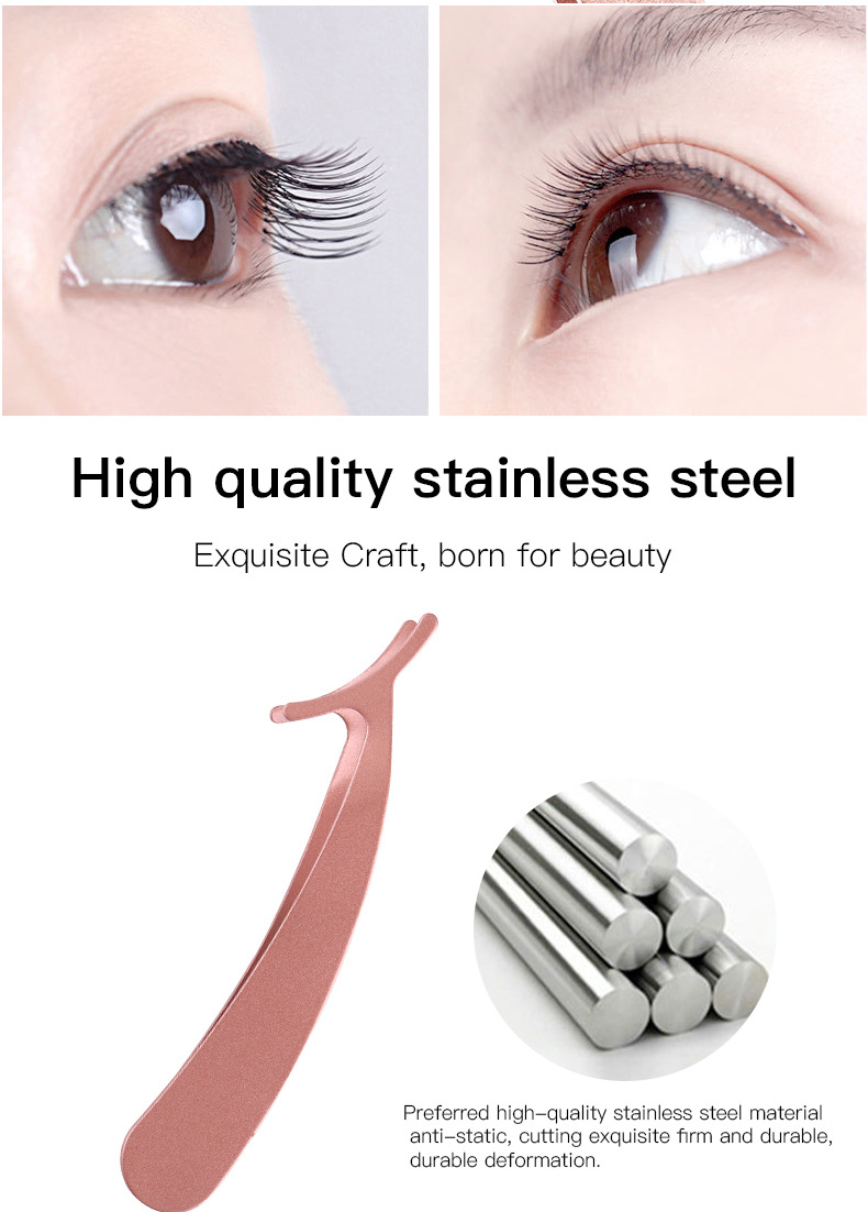 Fashion Solid Color Stainless Steel Eyelash Curler 1 Piece display picture 4