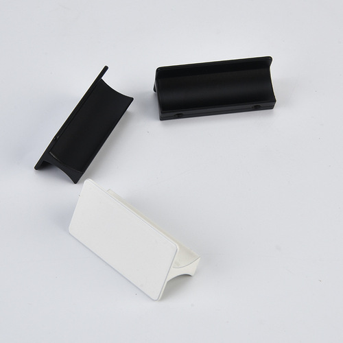 T-shaped small handle, minimalist aluminum American black shoe cabinet wardrobe cabinet extended cabinet handle furniture handle