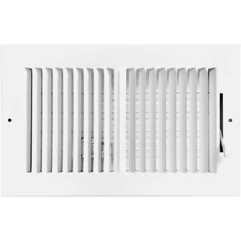 7호 금속 블라인드 통풍구 양방향 6inch X 10inch