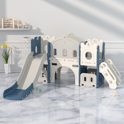 Children's Indoor Little Genius Slide Home Use Toy Multifunction Baby Slide Small Swing Large Combination