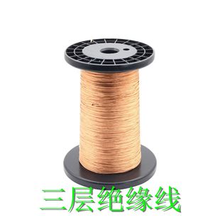 10~200 strand direct welding Teflon high voltage resistant three-layer insulated wire 180 grade TFW 8000V outlet line