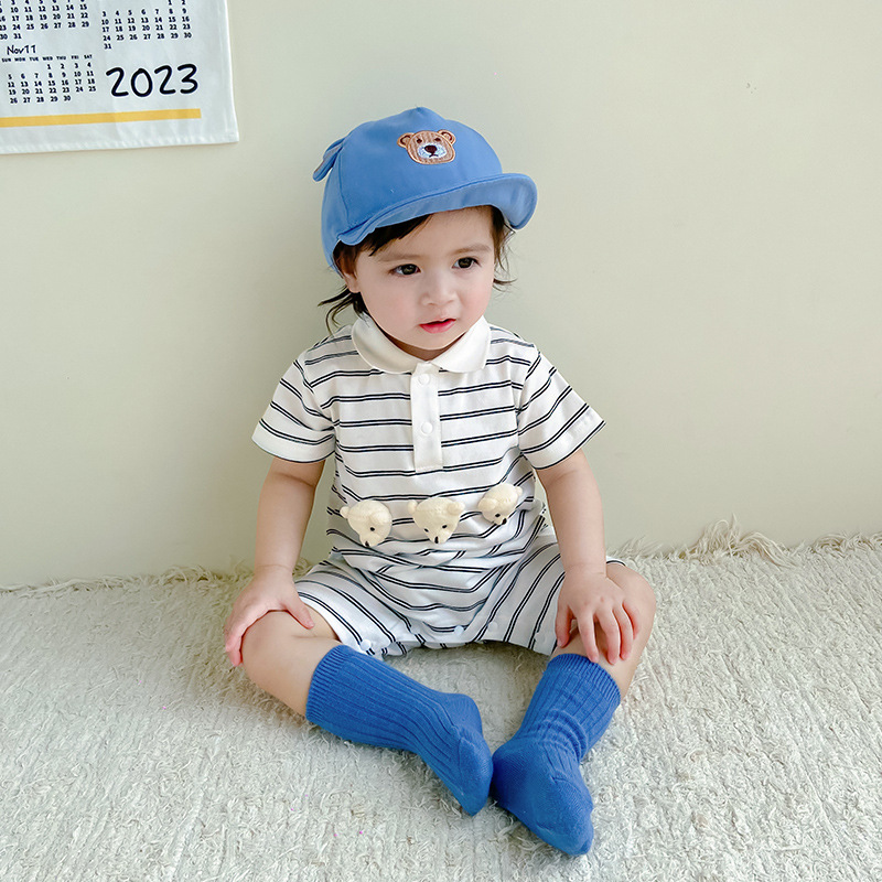 Children's summer thin overall for new born
