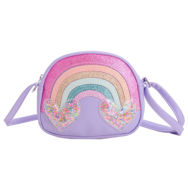 Japón para hombres y mujeres bolsas de hombro de dibujos animados lindos arco iris amor mochila para niños 2025 comercio exterior nuevo bolsas para niños