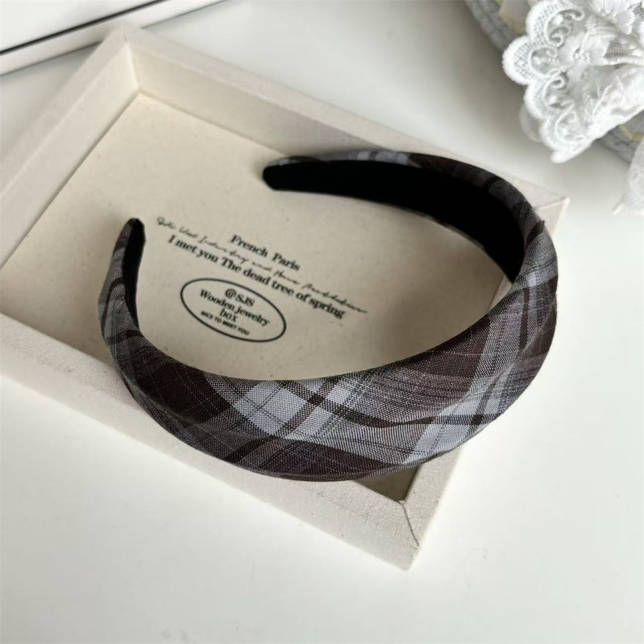 Otoño y invierno Meilade coreano retro estricto esponja cabeza de banda nueva variedad de terciopelo alto cráneo ancho banda de cabello mayorista