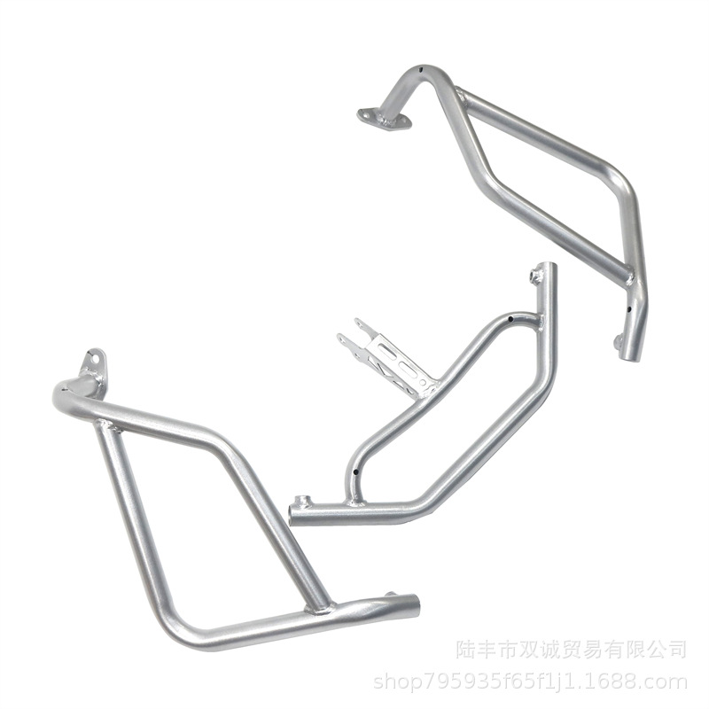 Suitable for Honda Transalp750 Modified Bumper Bar Xl750 Upper and Lower Bumper Bars Engine Fuel Tank Protection Bumper Bar