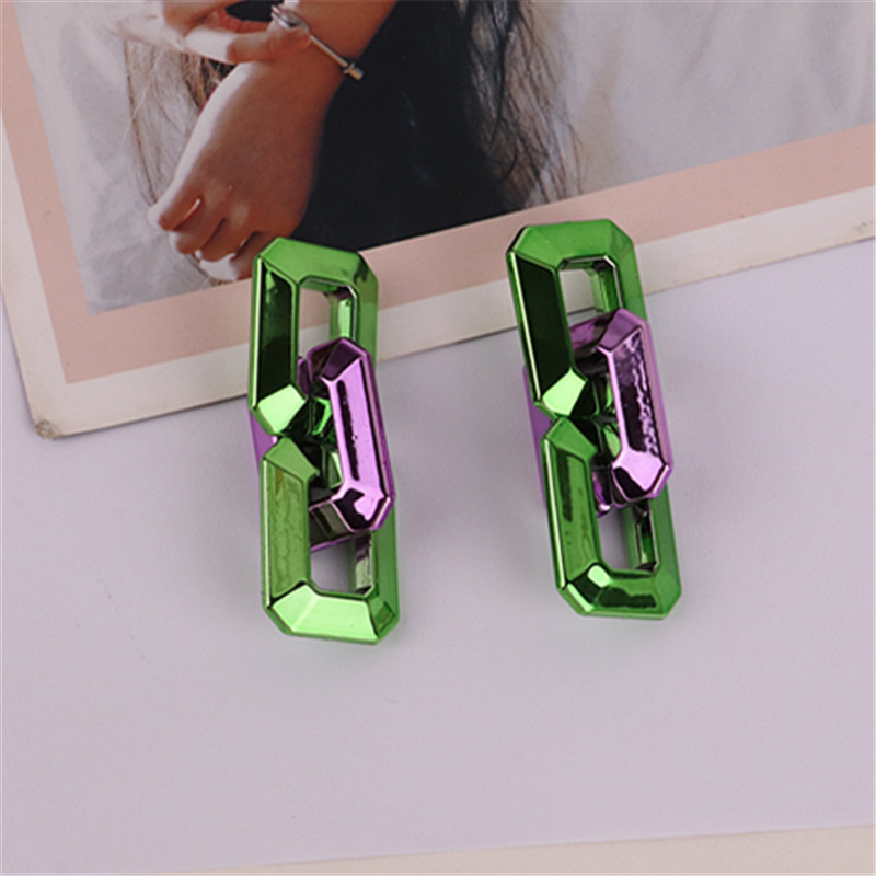 1 Pair Fashion Geometric Arylic Womenu0027S Drop Earrings