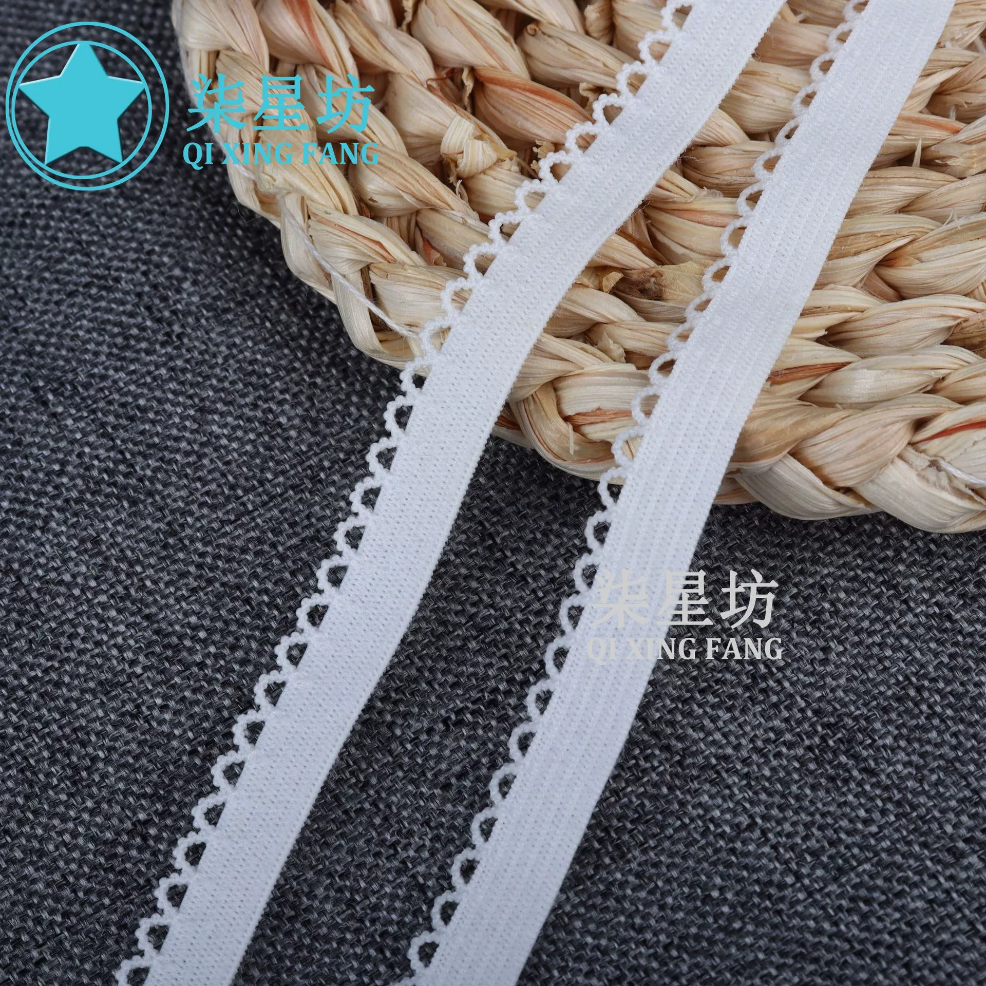 Аксессуары для нижнего белья: кружевная отделка 1,0 см, маленькая арочная нейлоновая лента, окрашиваемая эластичная лента, производитель в наличии