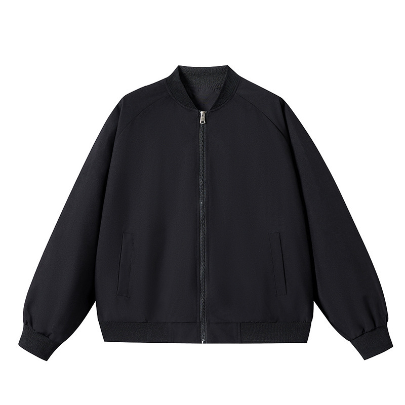 2026 high-volume cross-border foreign trade model, popular solid color baseball collar bomber jacket for young men, spring and autumn 2026 high-volume cross-border foreign trade model, popular solid color baseball collar bomber jacket for young men, spring and autumn