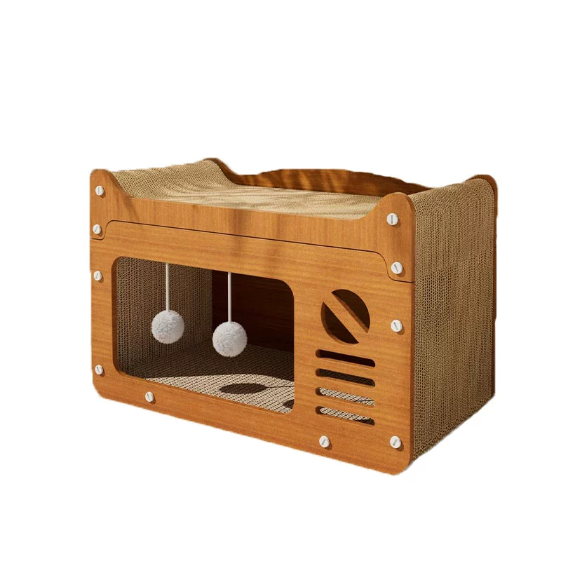 Доска для кошачьих когтей, износостойкая и устойчивая к царапинам доска для кошачьих когтей, кошачье гнездо, универсальный диван-домик для кошек на все времена года, игрушка для кошек с защитой от царапин, не линяет