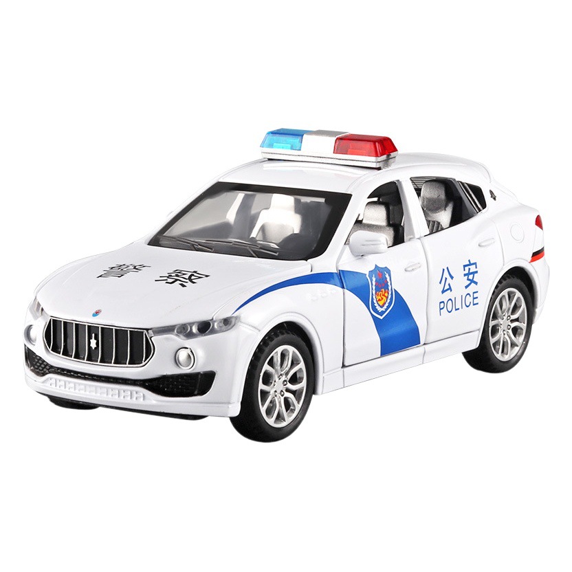 Modelo de Patrulla SUV de Aleación 1:32 con Luz, Sonido y Retroceso para Niños