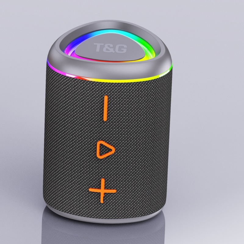 Subwoofer TG466 transfronterizo Altavoz Bluetooth Alta calidad de sonido inalámbrico Hogar pequeño Audio Bluetooth Mini cañón de acero pequeño