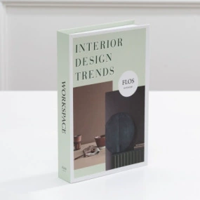 Декоративная складная поддельная книга, проп Nordic imitation, современный английский стиль, 27×17×4 см