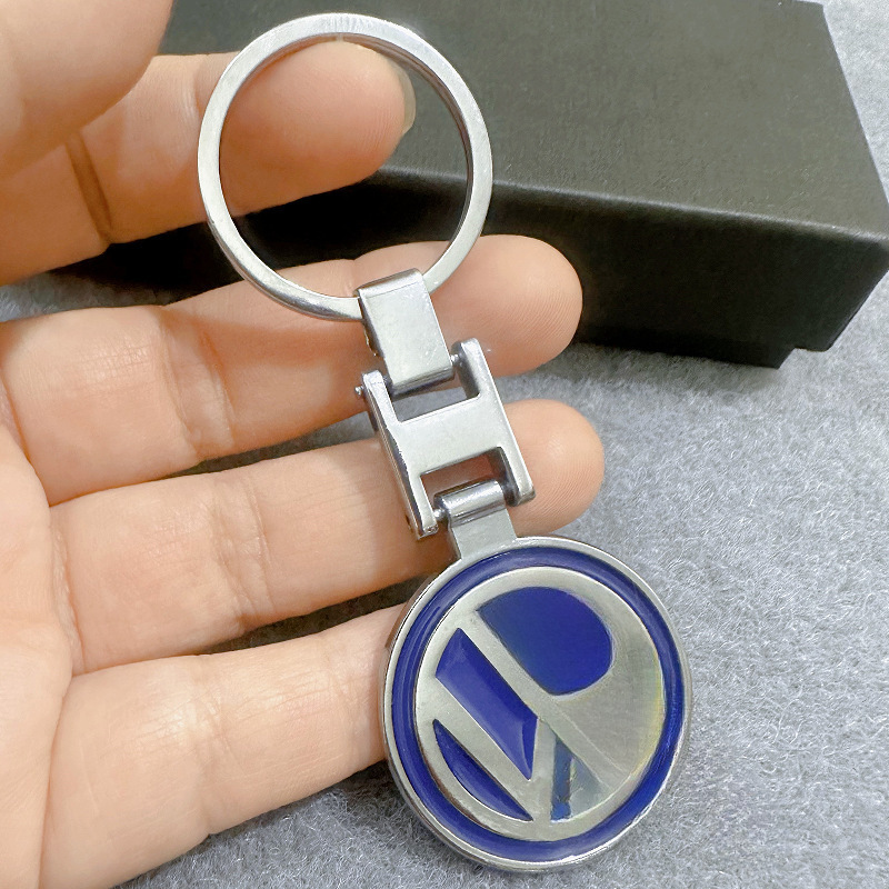 Comercio exterior llavero de automóvil logotipo llavero colgante regalos al por mayor